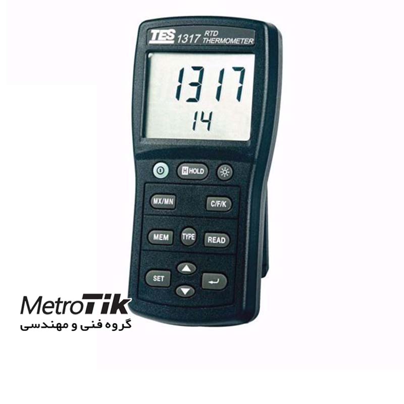 ترمومتر PT-100  PT-100 Thermometer TES 1317R تس TES 1317R
