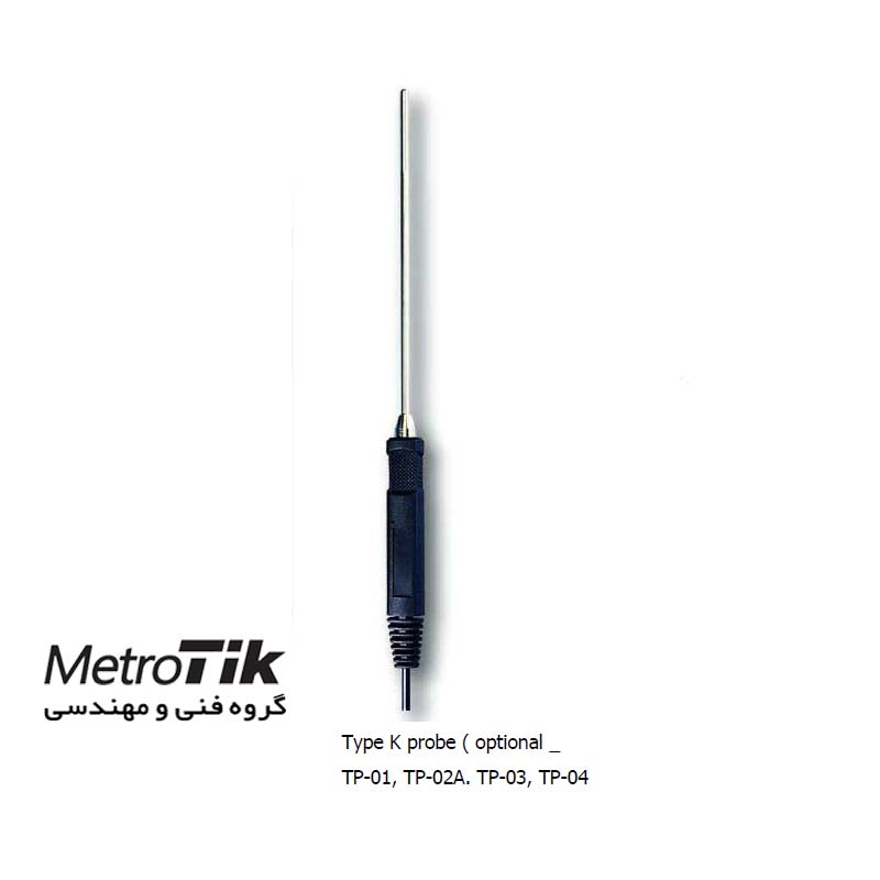 دماسنج ترموکوپلی نوع K  Dual Channel Thermometer LUTRON TM914C لترون LUTRON TM914C