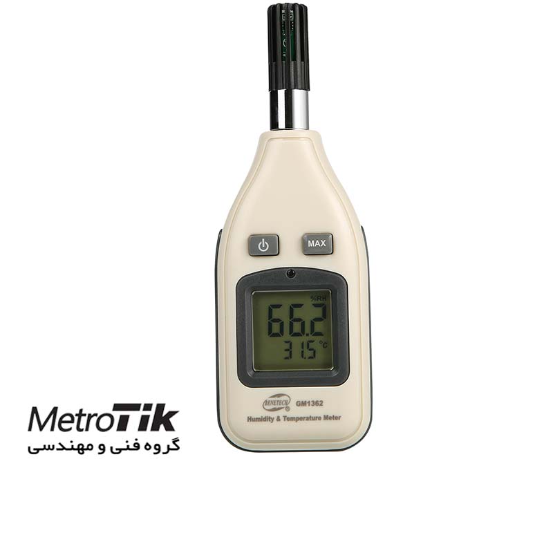 دما و رطوبت سنج محیطی Humidity temperature Meter BENETECH GM1362 بنتک BENETECH GM1362