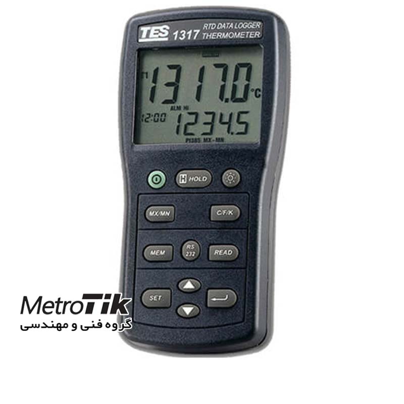 ترمومتر PT-100 PT-100 Thermometer  TES 1317 تس TES 1317