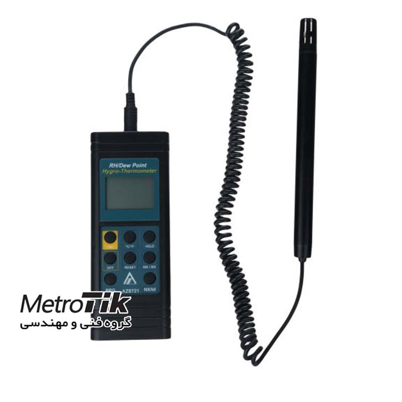 دماسنج و رطوبت سنج USB دار Portable Temperature Humidity Meter   AZ 8721 ای زد AZ 8721