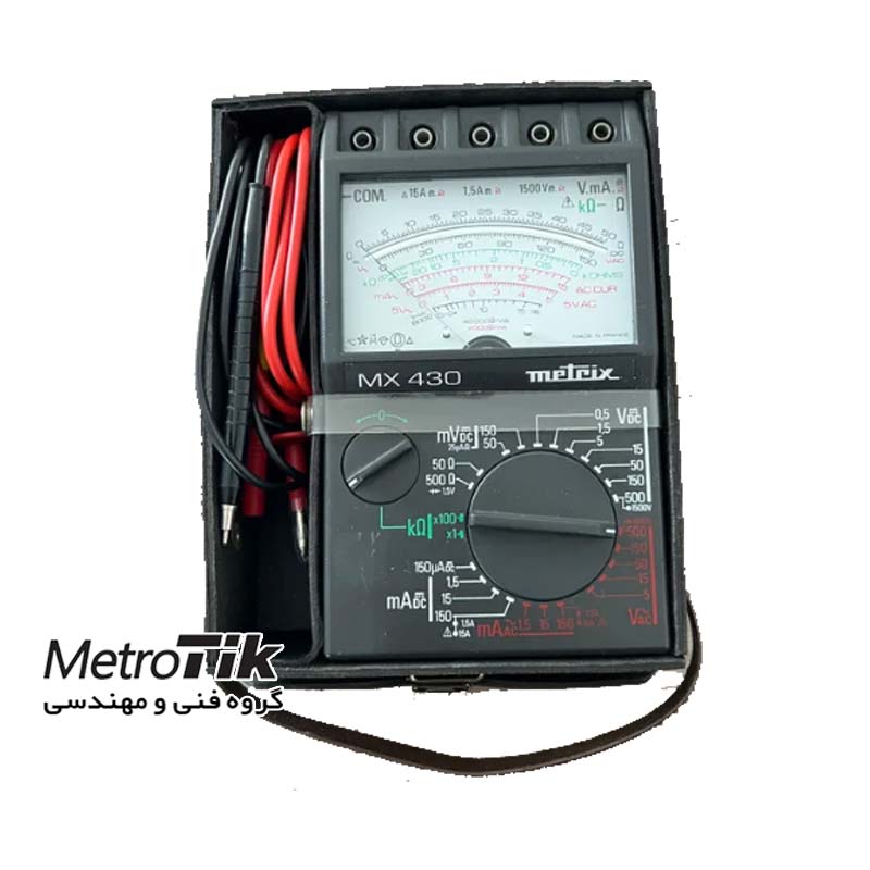 مولتی متر انالوگ Analogue Multimeter METRIX MX 430 متریکس METRIX MX 430